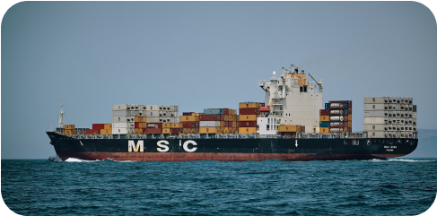 ship on way